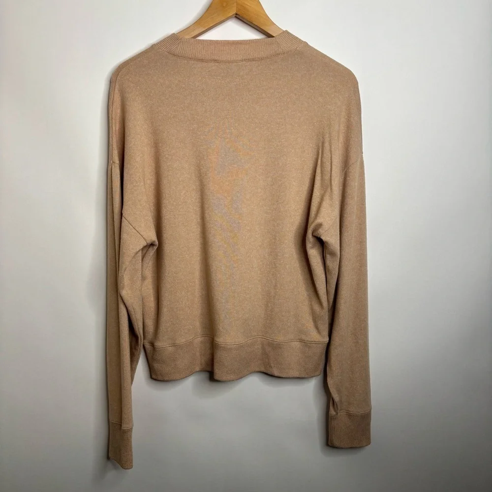 J. Crew Supercozy mockneck pullover size Medium